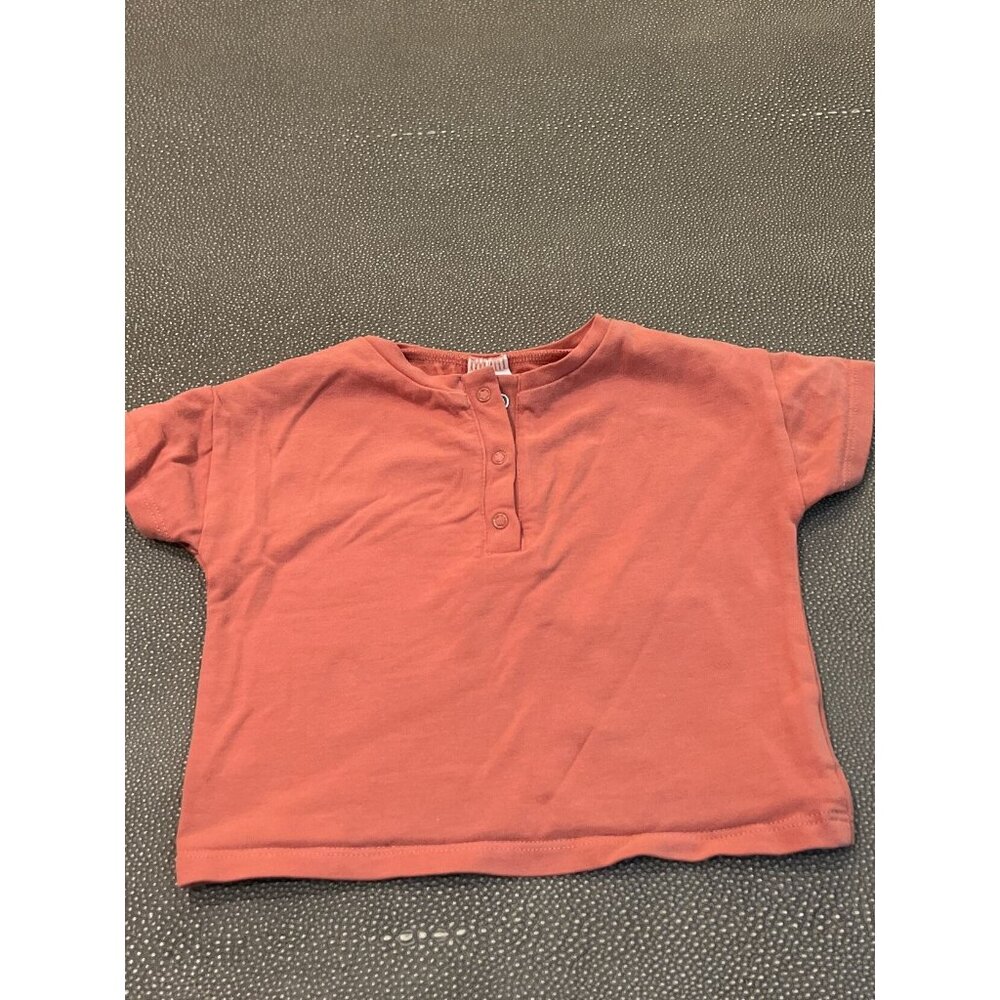 Gray Label Snap Tee 6M EUC